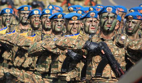 численность армии армении