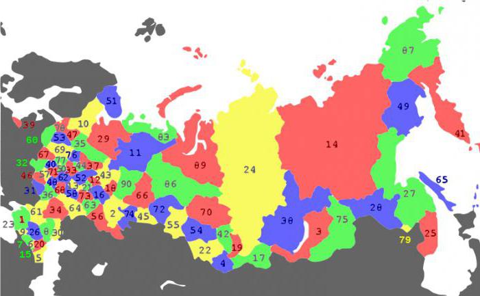 сколько субъектов в рф