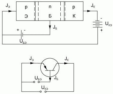 транзистор на схеме