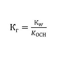 соотношение кислоты