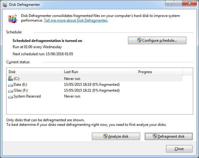 как дефрагментировать жесткий диск windows 7