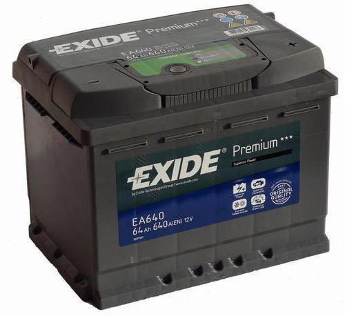 аккумулятор exide premium 