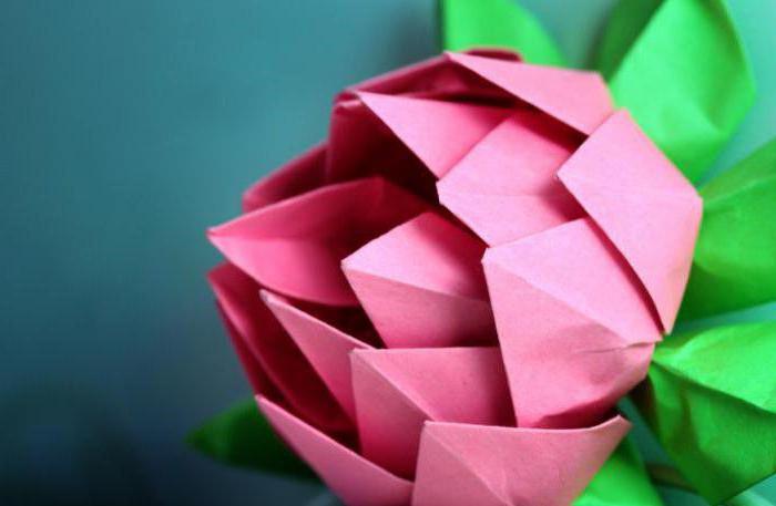как сделать из бумаги цветок кувшинку