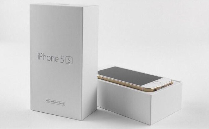 официально восстановленный iphone 5s