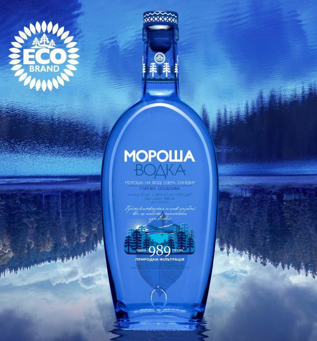 Мягкость водки мороша