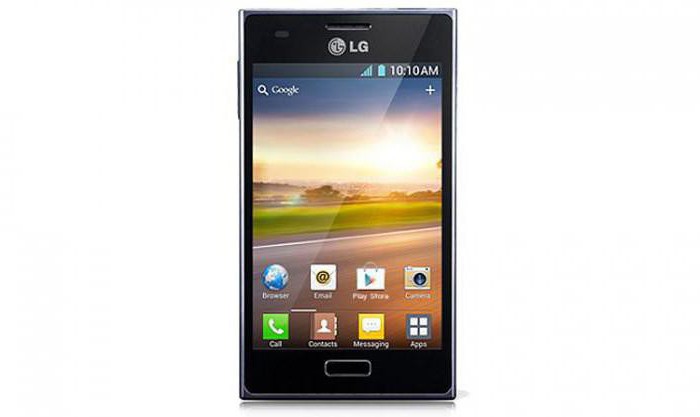 lg l5 e612 характеристики