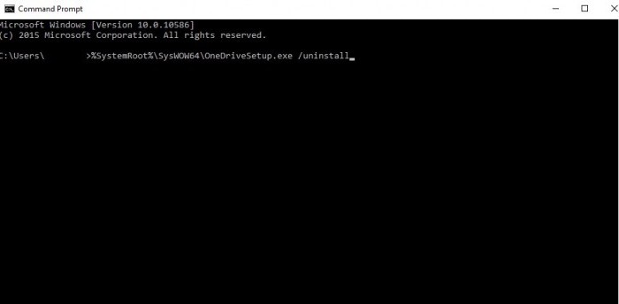 как отключить onedrive в windows 10