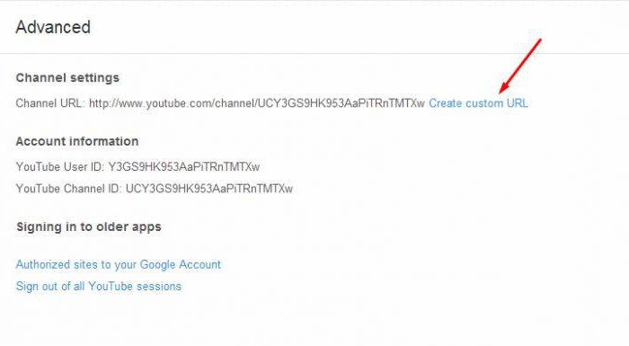 как сделать и изменить ссылку канала на YouTube