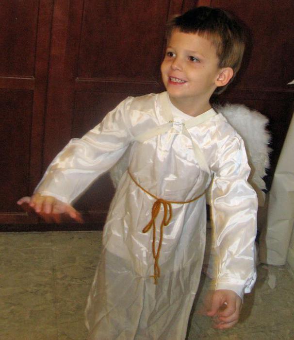 костюм ангела для мальчика 