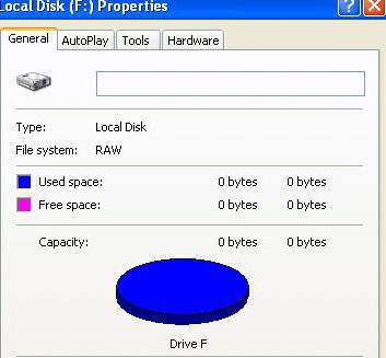 raw формат hdd дисков как исправить