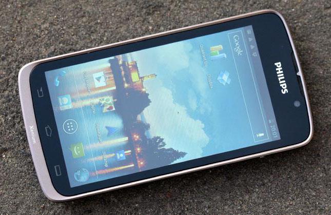 Philips Xenium W832 прошивка