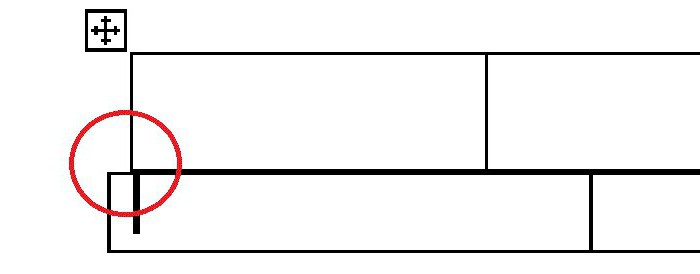 как соединить таблицу в ворде после разрыва