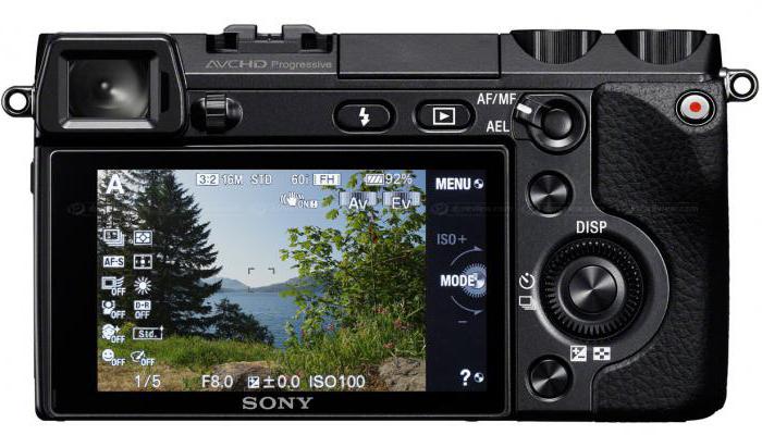 sony nex 7 характеристики