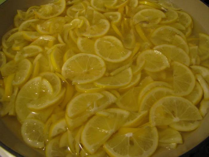 варенье из лимонов с кожурой рецепт