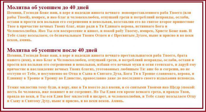 молитва детей за усопших родителей