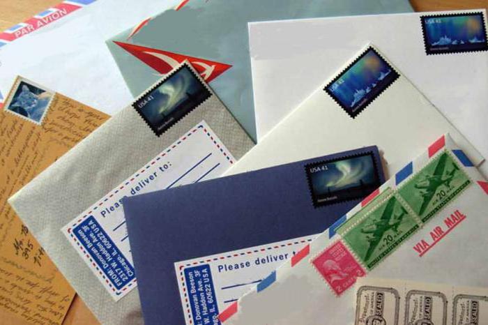 как отправлять письмо по почте РФ 