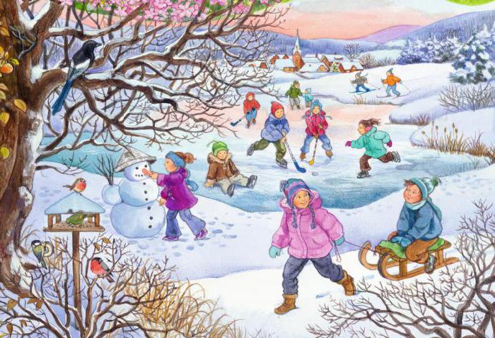 загадки для детей про зиму с ответами