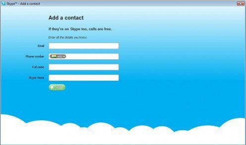 как добавить в скайп нового друга