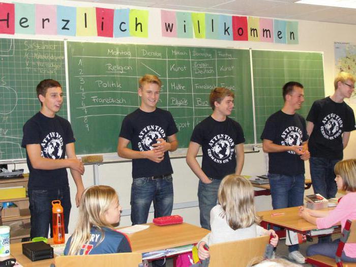 немецкие школы в Германии