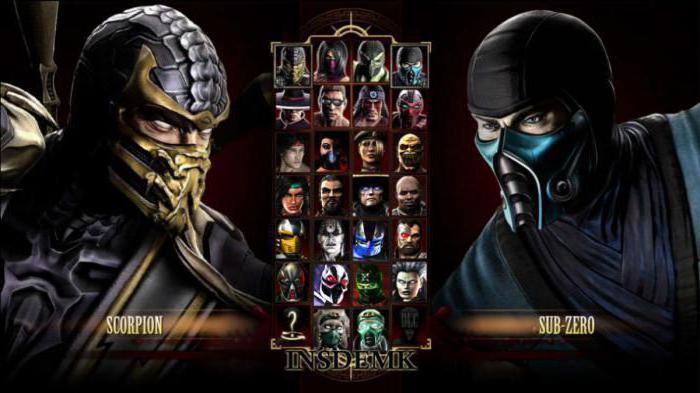 mortal kombat скорпион