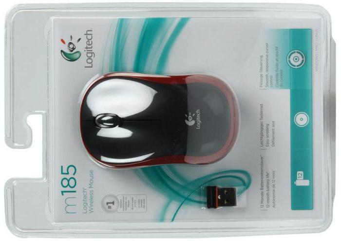 мышь беспроводная logitech m 185