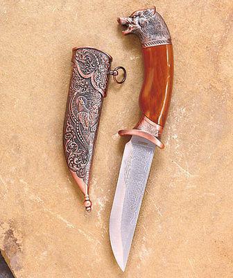 пластунский нож дамасская сталь 