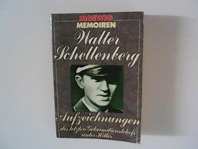 Вальтер Шелленберг книги