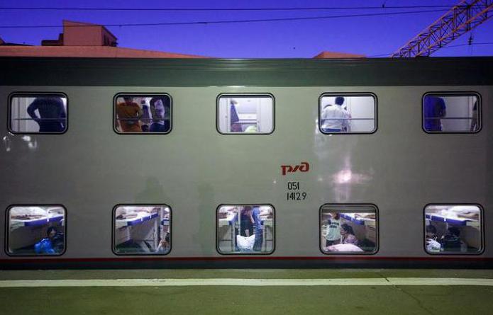 двухэтажный поезд москва казань расписание