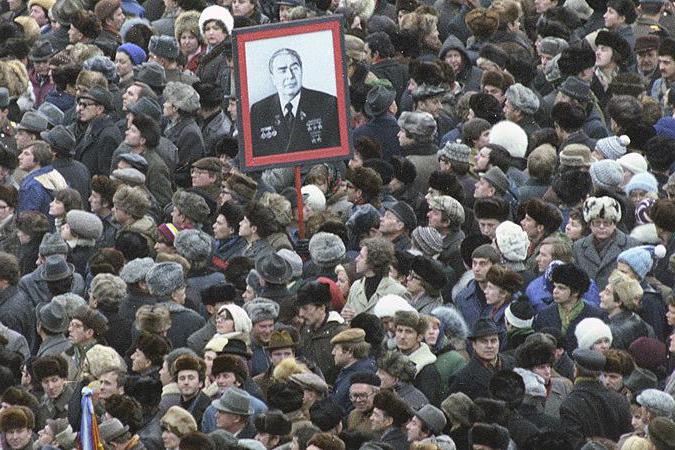 Кремлёвские похороны: Брежнев