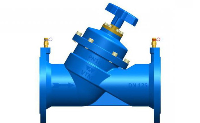 автоматический балансировочный клапан для системы отопления 