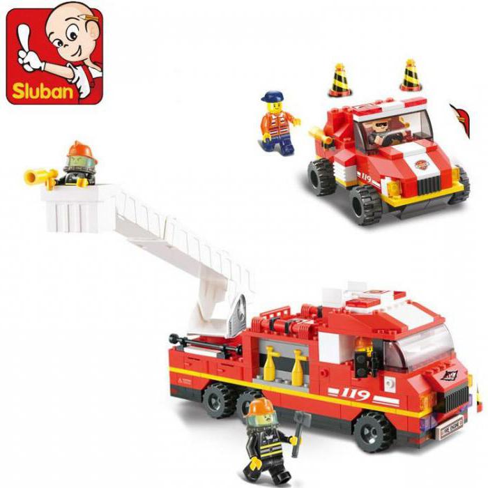 конструктор пожарный sluban