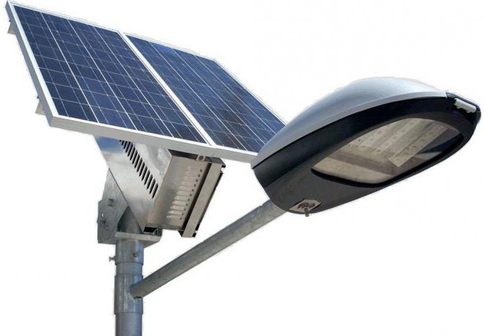 светодиодные уличные фонари на солнечных батареях