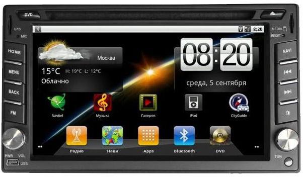 2din автомагнитола на android 4