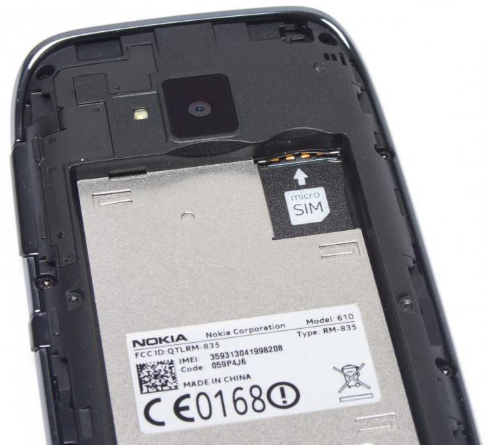 nokia lumia 610 характеристики