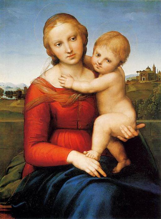 картина мадонна с младенцем леонардо да винчи