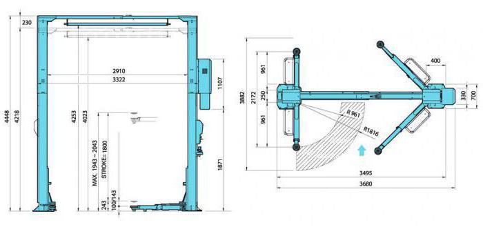 конструкция подъемников