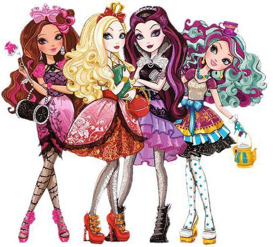 персонажи ever after high