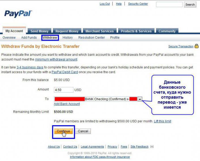 paypal сбербанк 