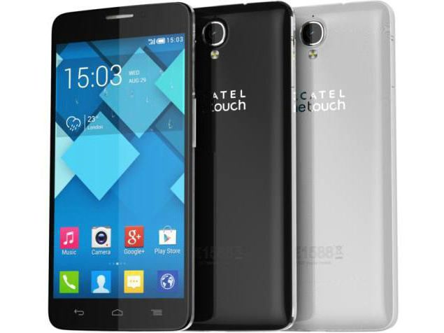 alcatel one touch idol x дисплей