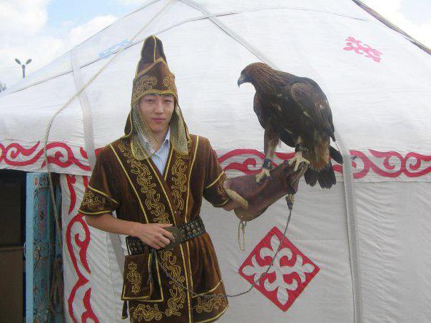 Мужской казахский национальный костюм