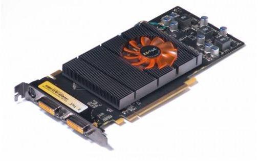 nvidia 9600 gt характеристики