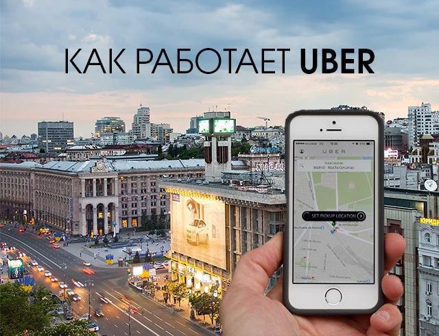 Uber заказ такси