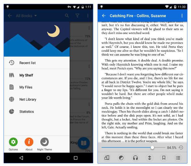 Программа для чтения книг формата Андроид