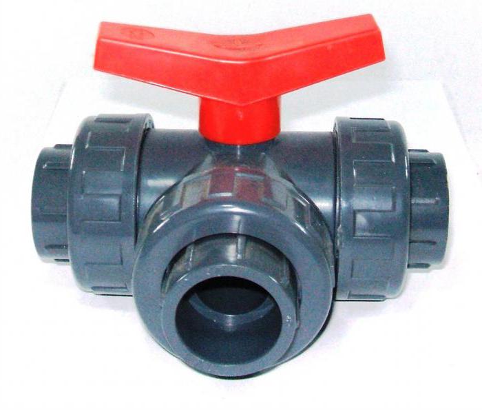 трехходовой смесительный клапан с термоголовкой 