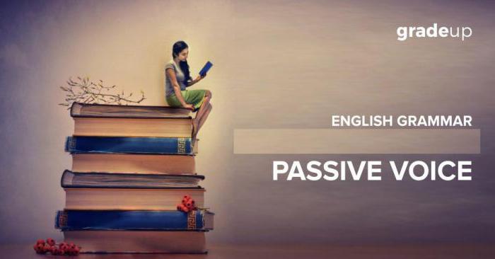 passive voice таблица правило