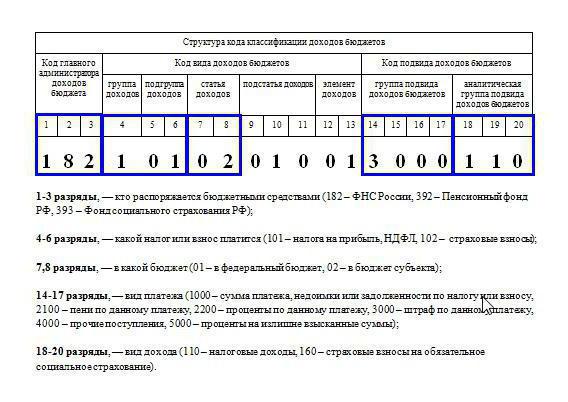 код бюджетной классификации узнать ндфл 