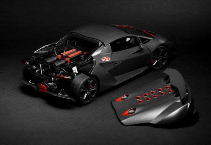 машина lamborghini sesto elemento
