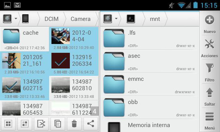 диспетчер файлов для андроид 