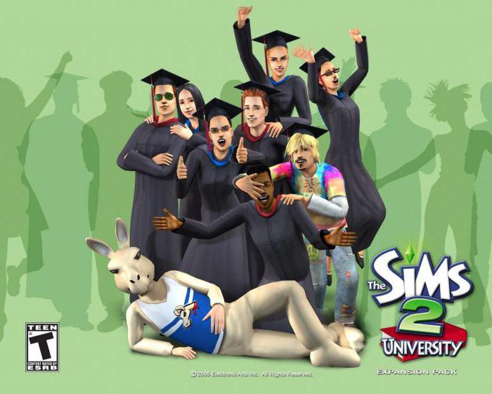 the sims 2 университет