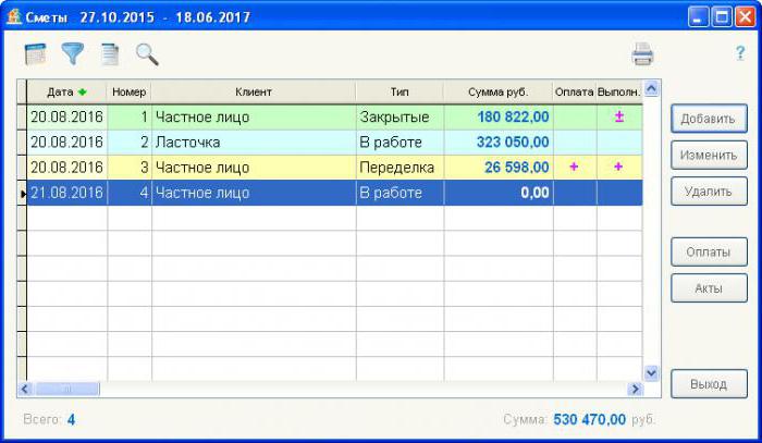 программы для составления смет